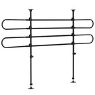 PawHut Adjustable Fence Dog Car Barrier for SUVs - Black-Height and width adjustable for a wide variety of automobile makes, models and types 