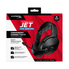 HP HyperX Cloud Jet Wireless Gaming Headset - Black-Up to 25 hours of Playtime