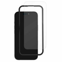 Blu Element Tempered Glass Screen Protector with Installation Kit iPhone 16 Pro Max-2X impact resistance & shatter-proof compared with unprotected screen