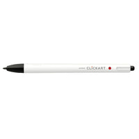 Zebra ClickArt Retractable Marker Pen - Black-Perfect for journaling, colour coding, drawing, and everyday writing.