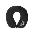 Reebok Travel "U" Shape Neck Pillow - Black-With a generous 280g of memory foam, this pillow molds perfectly to the contours of your neck, ensuring optimal support and alignment. Say goodbye to stiffness and hello to a restful journey wherever you go