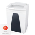 HSM Securio B35 1/4” Strip-Cut Shredder, 42 Sheet Capacity-Also shreds staples, paper clips, credit/store cards, and CDs/DVDs.