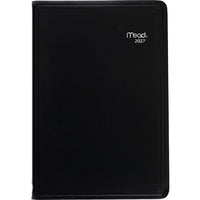 Mead 2027 Desk Monthly Planner - 7-1/2" H x 10-1/4" W - Bilingual-14 months: December 2026 - January 2028 with Julien dates