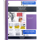 Five Star Clearview Notebook-Two pocket dividers for additional paper storage