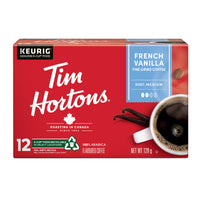 Tim Hortons French Vanilla K-Cup Pods - 12 Pack-Single Serve
