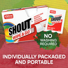 Shout Wipe & Go Instant Stain Remover Wipes - 12 Pack-Tough on stains, but gentle on your fabric
