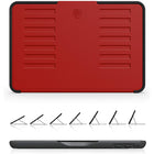 Zugu Case for iPad Air 10.9" (2020/2022) or iPad Air 11" (2024) - Red-Compatible with A2316, A2324, A2072 10.9" iPad Air A2228, A2231, A2068, A2230, A2301, A2459, A2460, A2377 iPad Pro 11", A2902, A2903, A2904 iPad Air 11" (M2)
