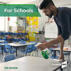 CloroxPro Clorox EcoClean Disinfecting Cleaner - 946 mL-CloroxPro Clorox EcoClean Disinfecting Cleaner is a ready-to-use Health Canada registered bleach free lactic acid based cleaner and disinfectant spray.