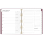 Cambridge 2027 Large Weekly/ Monthly Planner 11-¼" H x 9" W - Workstyle Focus - Bilingual-Page size: 11" H x 8-1/2" W