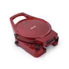 Commercial Chef Countertop Indoor Non-Stick Electric Grill and Pizza Maker-DOUBLES AS A GRILL—Sear veggies or meat kebabs with this fantastic pizza oven countertop. It opens 180° and can be conveniently used as a grill whenever needed with a grilling surface of 95 square inches.