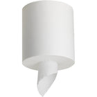 Globe Commercial CP500 Centre Pull Towels - White - 500 Sheets/Pack -  6 Pack-Perforated for added strength