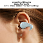 MyBat Open Ear Bluetooth Earbuds - Blue-Wireless Music & Calls - Stream and talk hands-free