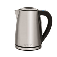 Salton Stainless Steel Cordless Kettle - 1.7 L-Temperature range from 40 - 100 degree C (105 - 212 degree F)