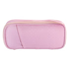 Pep Rally Organizer Pencil Case - Pink-Main compartment with double zipper closure