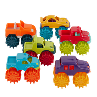 Battat Mini Monster Trucks-Mini Monsters: Colourful and detailed, these little monster trucks are perfect for small hands and big imaginations