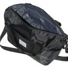 Nicci Travel Weekender Duffel Expandable Bag - Black-Bottom zipper expander 