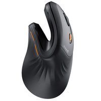 ProtoArc Bluetooth Ergonomic Vertical Mouse-Rechargeable built-in 500mAh Li-Ion battery that can be easily recharged using the included Type-C cable