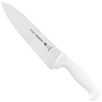Tramontina Professional 8" Steak Knife - Stainless Steel Blade and White Polypropylene Handle-H-Tramontina 8" Chef Knife