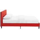 Modway Linnea Full Bed - Atomic Red-Tufted Polyester Headboard