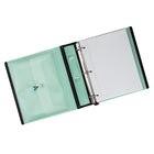 Staples Better Binder - 1-1/2" - Mint-D-rings close tightly to allow pages to turn easily