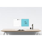 Quartet Magnetic Dry Erase Tin Calendar - 12" x 12" - Frameless - White-ACCESSORIES INCLUDED: It comes with 1 black Quartet Rewritables dry-erase marker with magnetic cap and built in eraser.