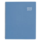 Blueline 14 Months Monthly Academic Planner - July to August - 11" H x 8 1/2" W - Assorted Colours - English-One month per spread, one unruled block per day