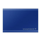 Samsung T7 1TB USB 3.2 Gen. 2 Portable Solid State Drive - Blue-Embedded with upgraded software for PCs and Macs to help you set up a password and get the latest firmware updates