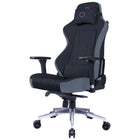 Cooler Master Caliber X1C Cool-In Series Gaming Chair - Black-Large & Flexible - The Caliber X1 Series is 10% larger than the Caliber R1 and comes with additional features to provide maximum comfort for all body types. You can always find your most comfortable position by adjusting the seat height as well as the 4D aluminum armrests.