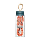 General Supply Goods + Co 6ft Braided Type C Cable - Rust-Includes organization strap