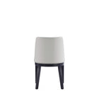 Manhattan Comfort Gansevoort 19" Modern Faux Leather Upholstered Dining Chair - Light Grey - Set of 4-Home Assembly Required. All Hardware Included