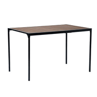 Homy Casa 47.2" Minimalist Computer Desk - Walnut Finish-Spacious Work Surface: The 47.2" x 29.5" tabletop provides ample room for laptops, books, and other work essentials, offering plenty of space for productivity