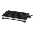 Commercial Chef Indoor Electric Grill with Adjustable Temperature Control-Easy Indoor Grilling: This COMMERCIAL CHEF electric indoor grill (17.5" x 12.2” x 3") brings the tastiness of freshly grilled fruits, meats and veggies to the indoors. No need for an outside grill!