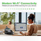 Epson WorkForce ES-590W Wireless Desktop Colour Duplex Document Scanner-Modern Wi-Fi Scanning - Built-in wireless connectivity for fast, reliable and secure WPA2 scanning from your computer or mobile device