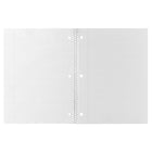 1-Subject Notebook - 10-1/2" H x 8" W - 200 Pages - Assorted Colour-Notebook Size: 10‑1/2" x 8" page size offers ample writing space while remaining lightweight and portable for backpacks, briefcases, or desks.