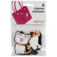 Merangue Large Charms - Cats & Dogs - 4 Pack-Includes a variety of charming cat and dog designs