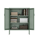 Manhattan Comfort Amelia 31.5" Modern Accent Cabinet - Green-30 Day Limited Manufacturer's Warranty
