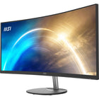 MSI Pro 34" VA LCD Monitor - MP341CQ -A high refresh rate display provides a better viewing experience. Also, the more images shown at the same time, the less burden will impose on your eyes