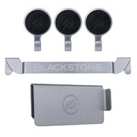 Blackstone Grease Gate and Tool Holder Combo-Includes grease gate (Qty. 1), tool holder (Qty. 1), and magnetic side shelf hooks (Qty. 3)