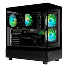 TECHNOID Glass Gaming PC - Ryzen 7 5700 - RTX 5070 - 32 GB RAM - 1 TB SSD - Windows 11 Home-A dedicated NVIDIA GeForce RTX 5070 graphics card with 12GB video memory immerses you in stunning visuals