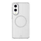 AXS Crystal Shield D3O Magsafe Compatible Case for Samsung Galaxy S25 Edge - Clear-Anti-UV material offers a crystal clear design displaying the original design of your phone while providing protection against drops and scratches.