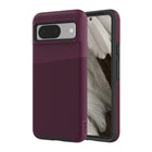 AXS PROTech Plus Dual-Layered Anti-Shock Sleek Phone Case for Google Pixel 8 - Sangria-Drop resistant up to 10 feet