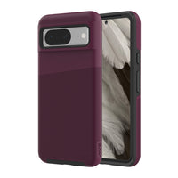 AXS PROTech Plus Dual-Layered Anti-Shock Sleek Phone Case for Google Pixel 8 - Sangria-Drop resistant up to 10 feet
