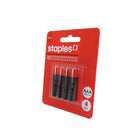 Staples Tech AAA Alkaline Battery - 4 Pack-Battery Type: Alkaline Battery