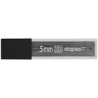 Staples Mechanical Pencil Lead Refills - 0.5mm - HB - 90 Pack-90 leads, 30 leads/tube, 3 tubes/pack
