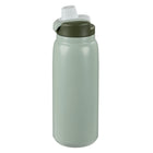 General Supply Goods + Co Stainless Steel Water Bottle - 800 ml - Sage-Double wall stainless steel construction for temperature retention.Keeps drinks hot or cold for 12 hours or more