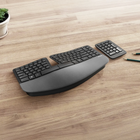 Incase By Microsoft Sculpt Ergonomic Keyboard - Black-Domed keyboard and split keyset design helps to position wrists and forearms in a natural, relaxed position