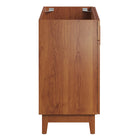 Modway Miles 36" Bathroom Vanity Cabinet - Walnut-Sink Basin Not Included