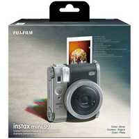 FUJIFILM instax mini 99 Analog Instant Camera - Silver-	Premium analog instant camera
