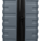 Swiss Mobility QUAD 26.25" ABS/PC Hardside Medium Check-in Luggage - Grey-Zipper-release expansion system for 20% more packing space