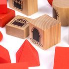 Miniland Wooden Stacking Castle-Develops fine motor skills in children.